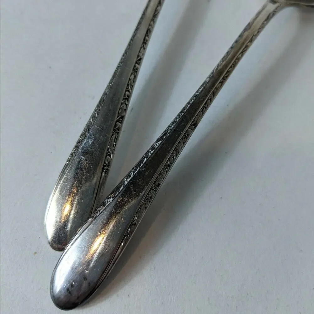 Gorham Plate Butter Knife Sugar Spoon Silver